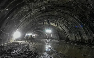 Probijanje tunela Munjino brdo na autoputu "Miloš Veliki"