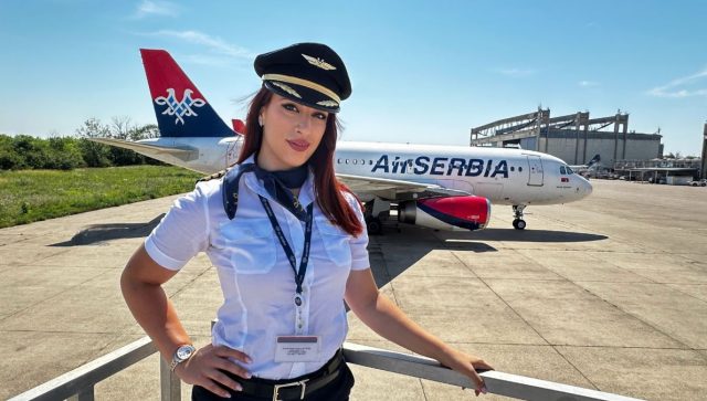 Vanja Marčeta: Prva žena kapetan u Air Serbia ATR floti